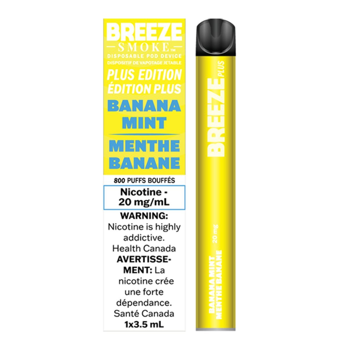 breeze plus vape plus, Breeze , Breeze 50% , Breze , Breez Color:Yellow and Purple Prefilled_Pods Flum Mello Pro 50K